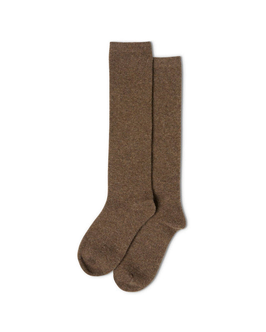 Chalk Cosy Cashmere Lounge Sock | Mud