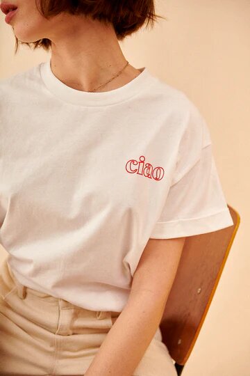 Garance Ciao White T-shirt