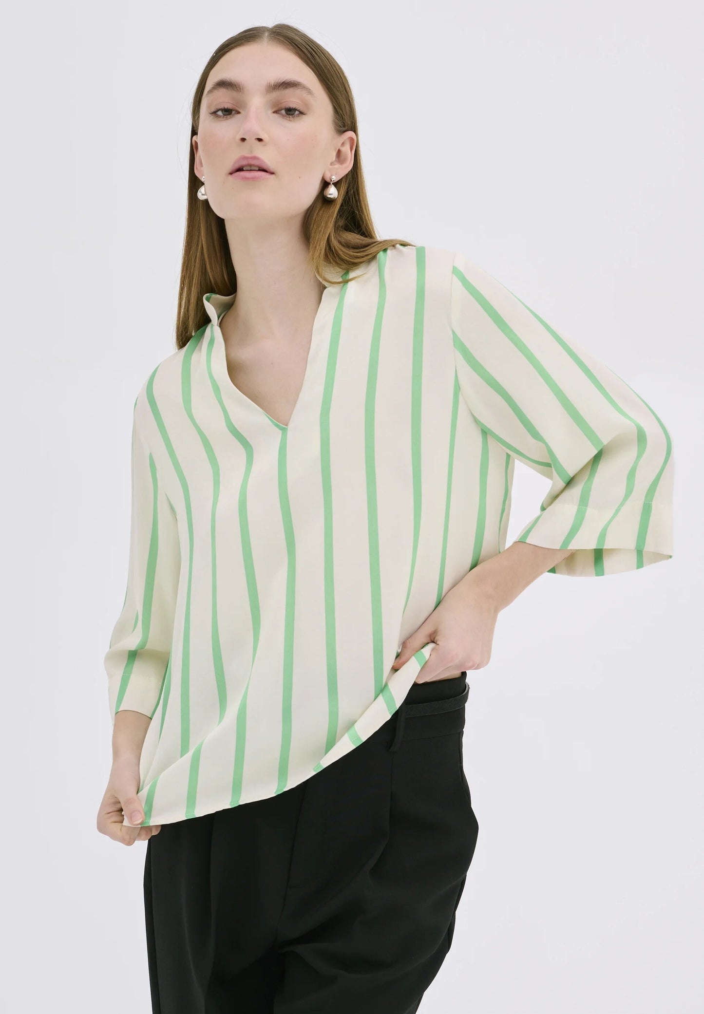 My Essential Wardrobe Striped Mia Shirt
