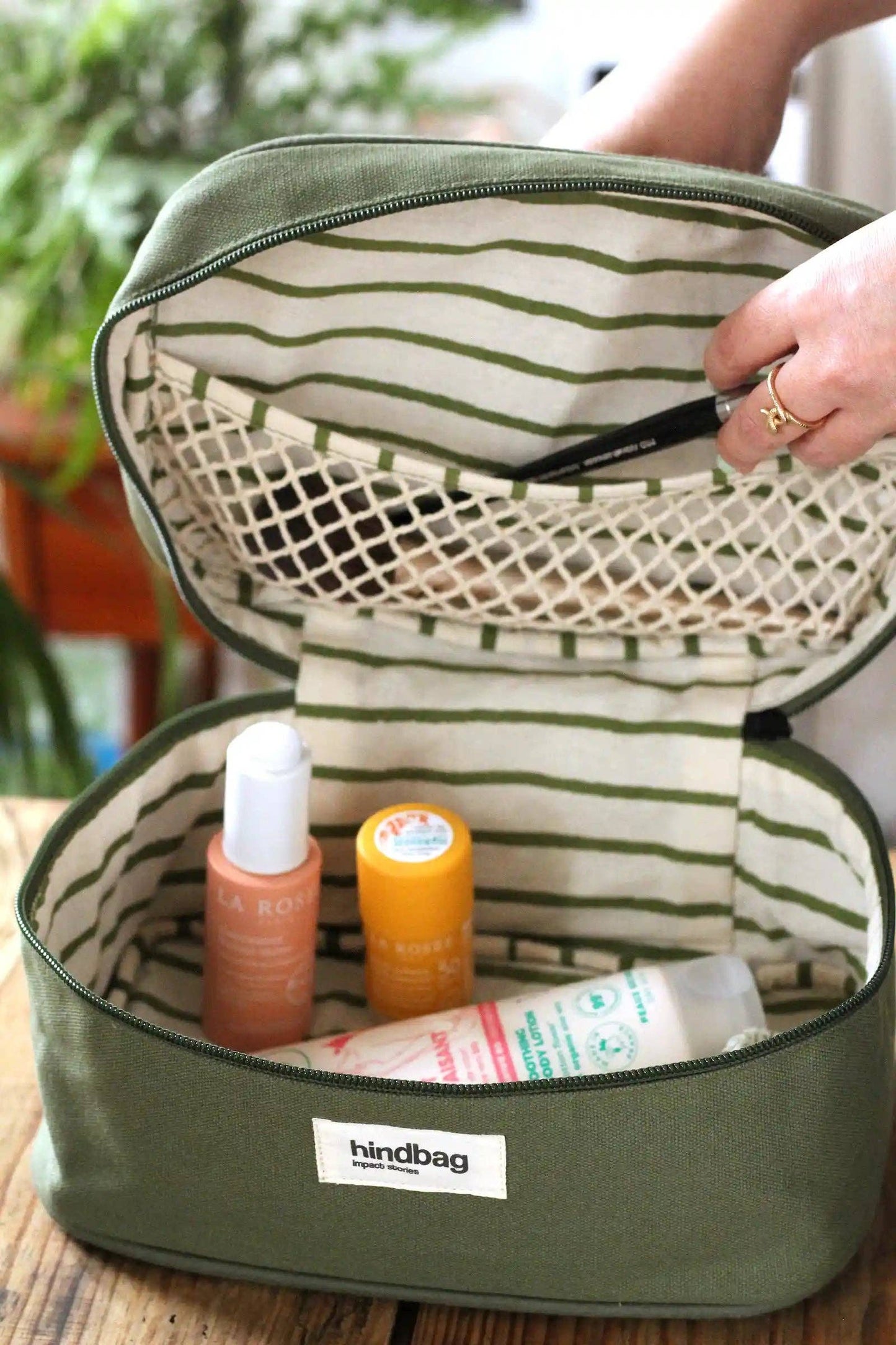 Hindbag Vanity Pouch - Khaki