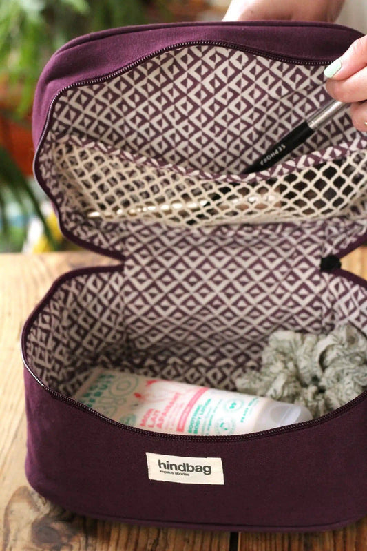 HindBag Vanity Pouch -  Plum