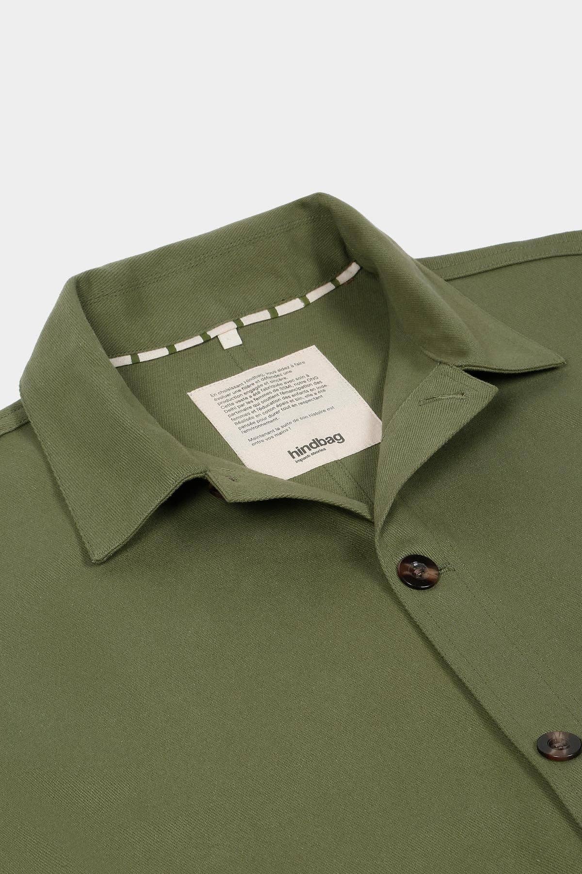 Marcel Olive Mixed Jacket