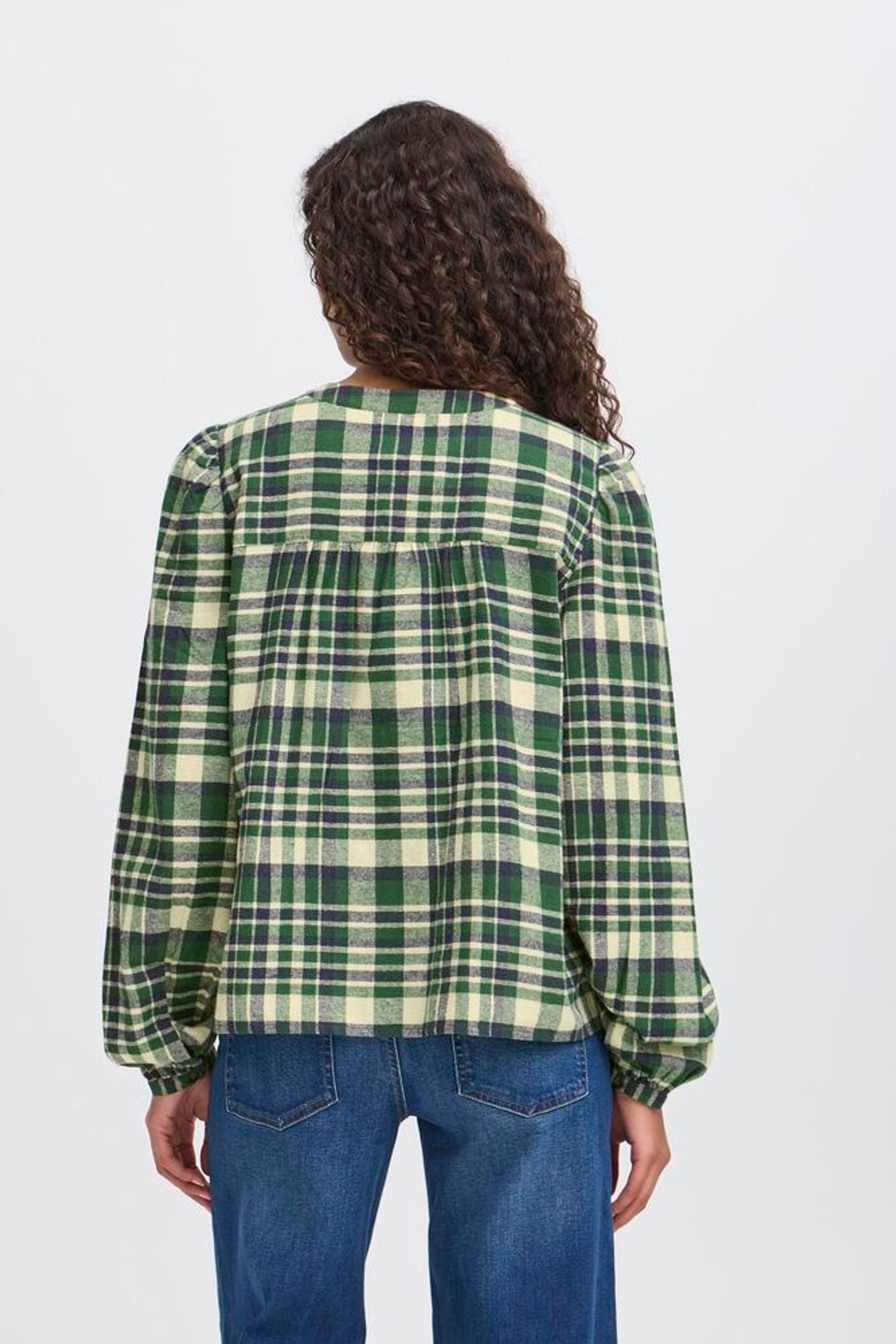 ICHI Ihtamanna Checked Shirt