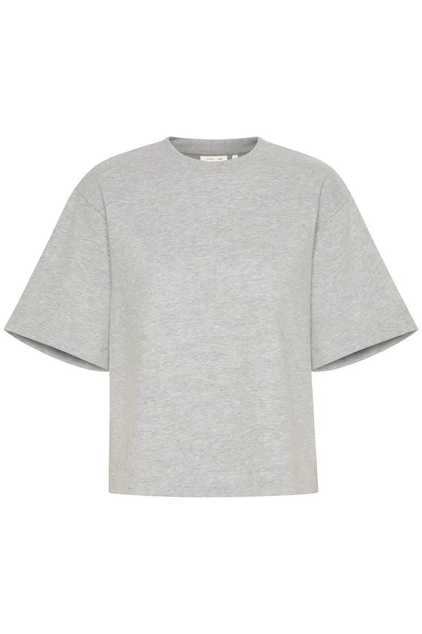 Inwear Light Grey Melange Base Sweat Tee