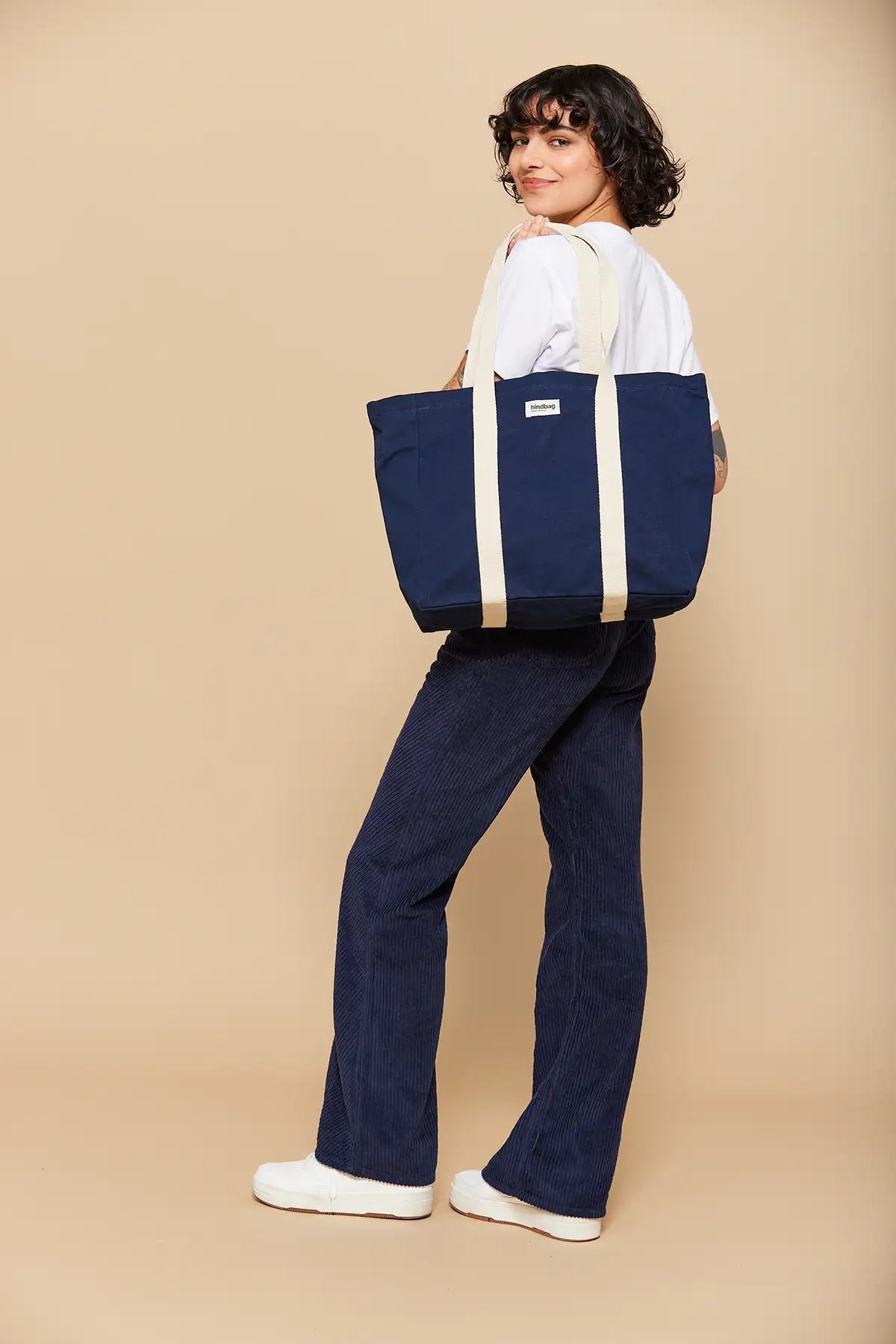 Hindbag Small Weekend Holdall - Navy