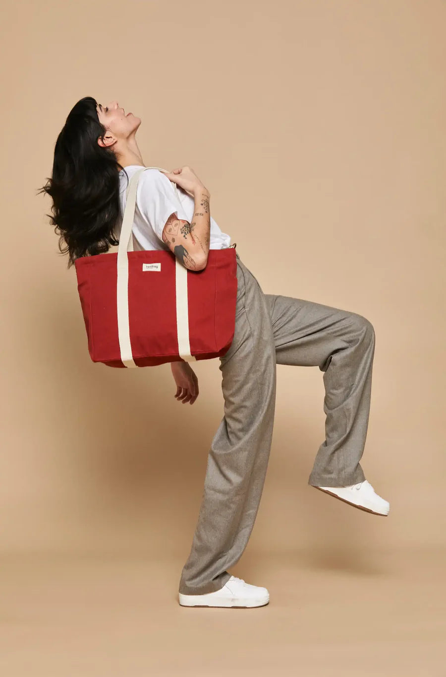 Hindbag Weekend Holdall - Deep Orange