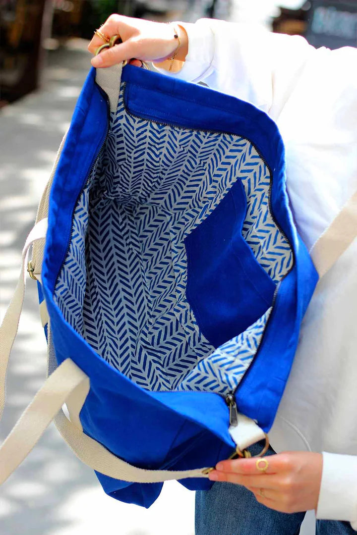 Hindbag Weekend Holdall - Electric Blue